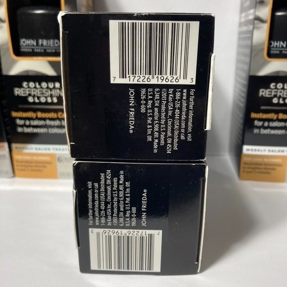 John Frieda Colour Refreshing Gloss Cool Blondes 5 Boxes DISCONTINUED Color - Picture 10 of 13